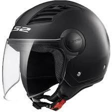 LS2 Airflow 2 Kask - Mat Siyah ürün görseli 1