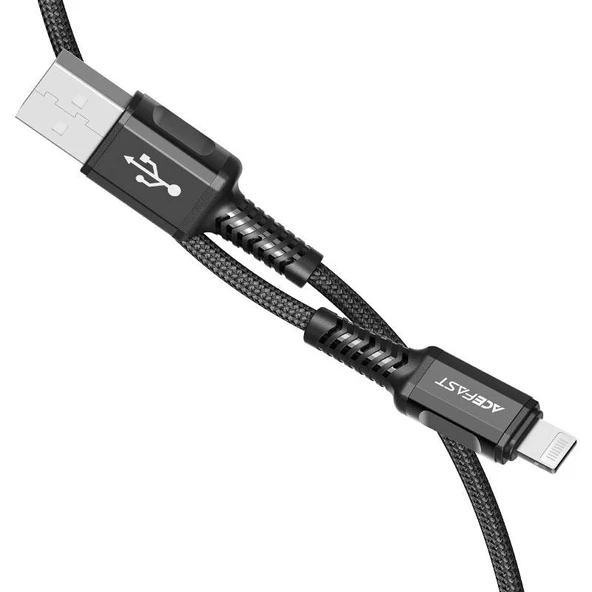 Acefast 30W 1.2 Metre USB-C to Ligtning Apple MFI Lisanslı Type-C iPhone Uyumlu Şarj Data Kablosu - C1-02 ürün görseli 1