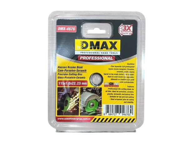 PTTAVM: Cam Seramik Hassas Kesme Diski DMX4676