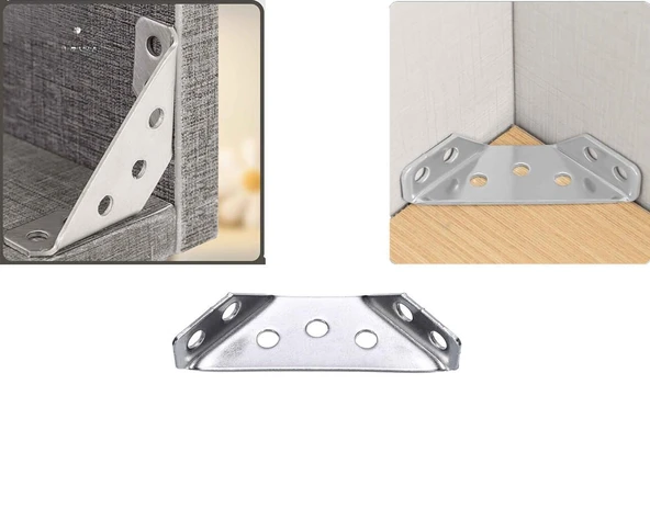 Yönsüz Köşe Bağlantı 62x23x18mm-100'lü Paket ürün görseli 1