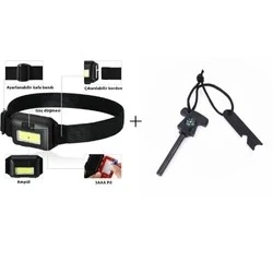 Orcamp OUT-4510 Magnezyum Çubuk+ Ayarlanabilir Kafa Lambası ürün görseli 1