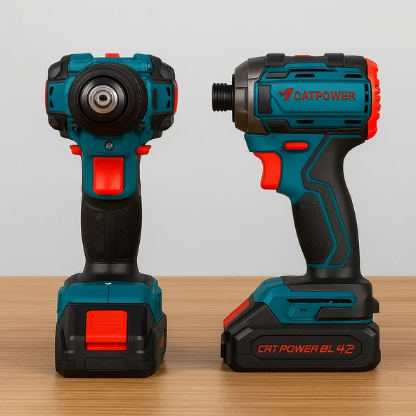 Catpower 5135 Kömürsüz Akülü Set Matkap Ve Vidalama ürün görseli 1
