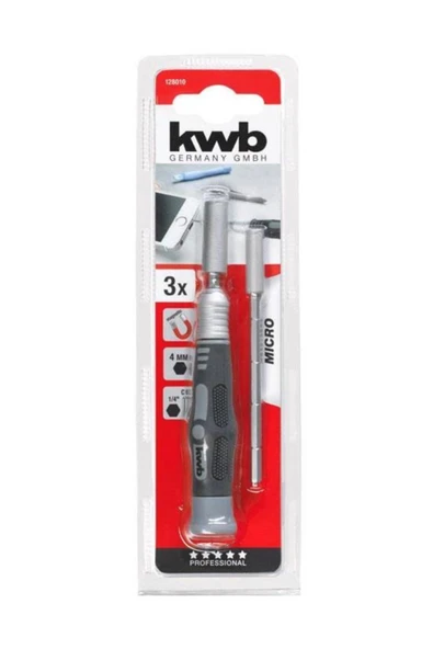 Kwb 128010 Elektronikçi Tornavida Adaptörü 4 mm ürün görseli 1