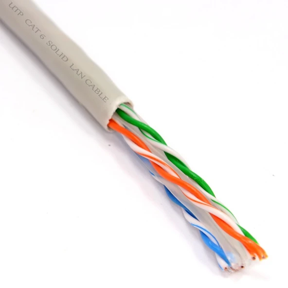 Hytech HY-CAT600 305m Gri Utp CAT6 Kablo ürün görseli 1