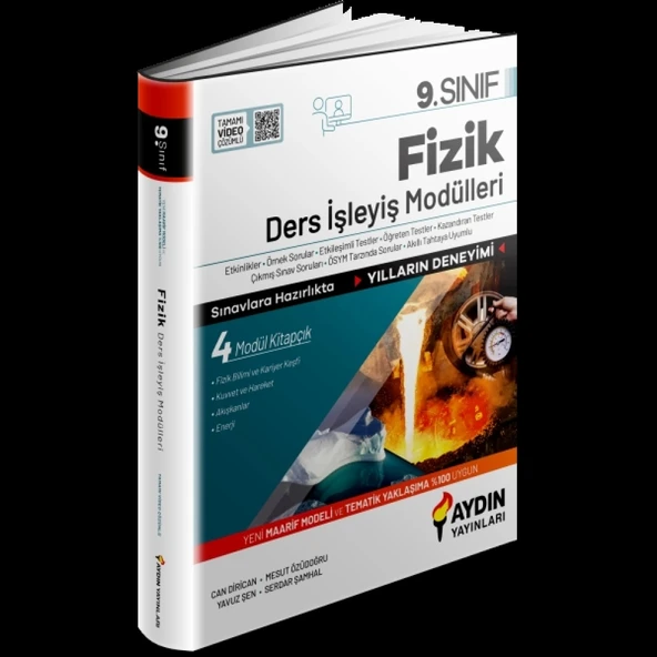 9. Sınıf Fizik Ders İşleyiş Modülleri ürün görseli 1
