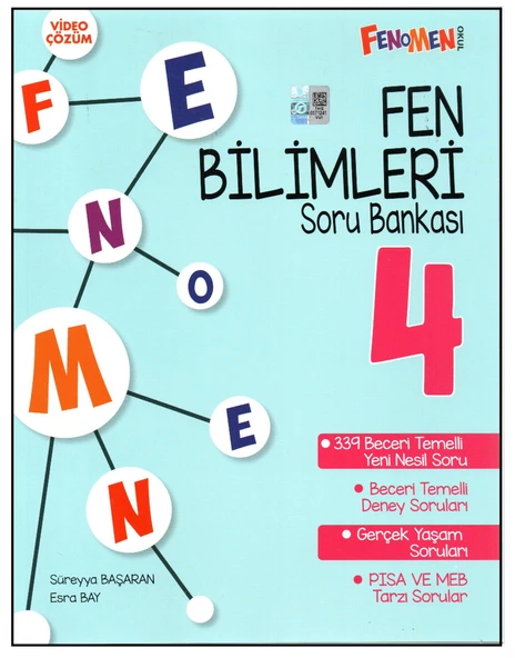 FENOMEN 4. SINIF FEN BİLİMLERİ SORU BANKASI ürün görseli 1