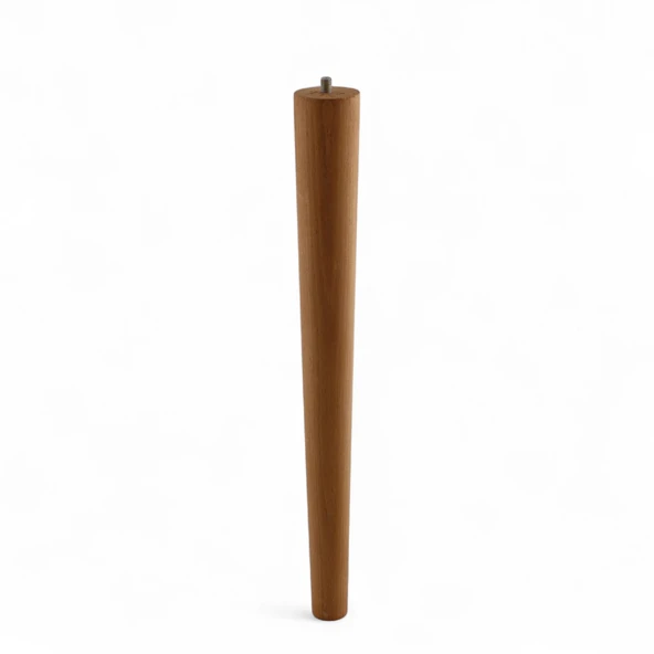 Bohem 30 cm Sehpa Masa Ayağı Ham Doğal Ahşap Kahverengi Boyalı Mobilya Aksesuar Modern Ayakları ürün görseli 1