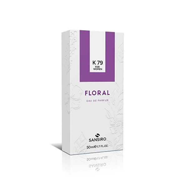 SANSİRO EDP WOMEN 50ML-K79 FLORAL YENİ ürün görseli 1