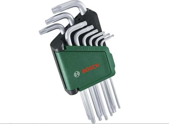 ALYAN ANAHTAR TAKIMI TORX 9 PARÇA ürün görseli 1