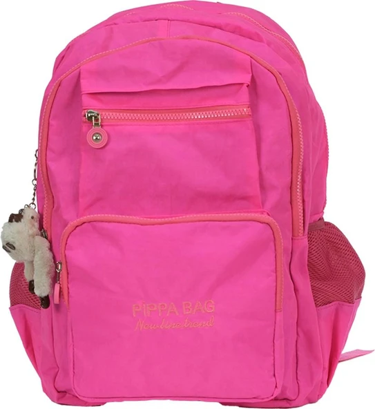 Pippa İlus Dört Gözlü Okul ve Günlük Sırt Çantası (Pembe - Kadın - CNT8035-06) ürün görseli 1