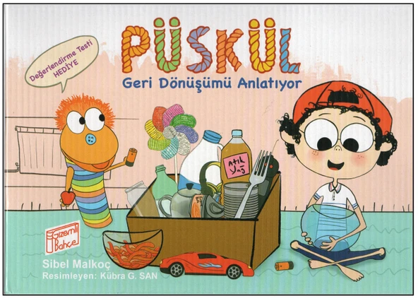 PÜSKÜL GERİ DÖNÜŞÜMÜ ANLATIYOR HİKAYE SETİ ürün görseli 1