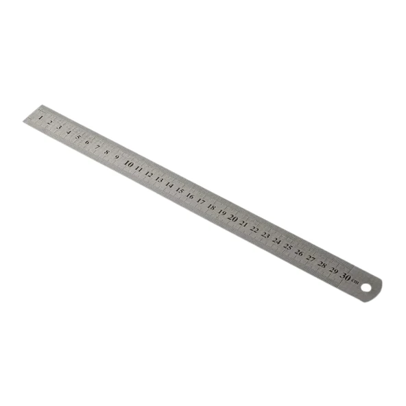 Wrax 20cm 13mm Inox Çelik Cetvel ürün görseli 1