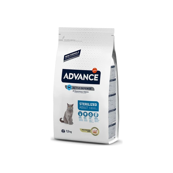Sterilized Hindili Kedi Maması 1,5 kg ürün görseli 1