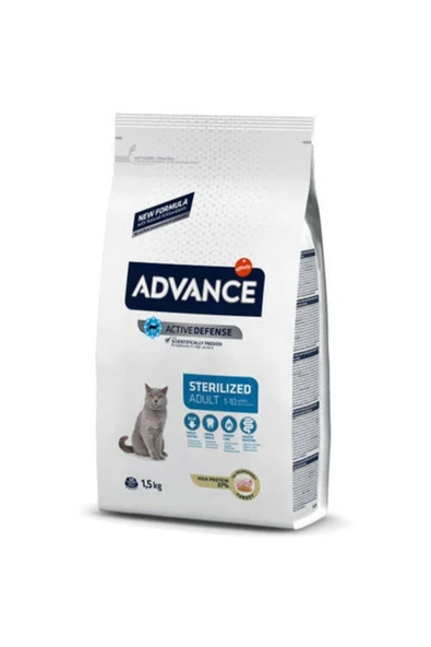 Sterilized Kısırlaştırılmış Hindili Kedi Maması 1,5 kg ürün görseli 1
