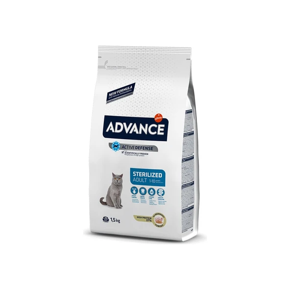 Sterilized Hindili Kedi Maması 1,5 kg ürün görseli 1