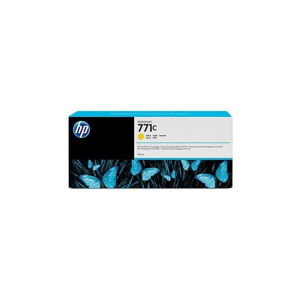 HP HPB6Y10A - B6Y10A Yellow Mürekkep Kartuş (771C) ürün görseli 1