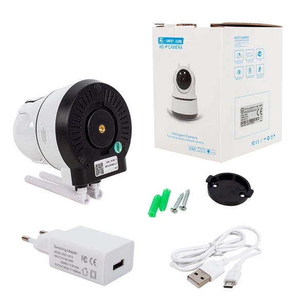 Powermaster Bebek WiFi 2MP İki Yönlü Ses IP Kamera TF/P2P ürün görseli 1