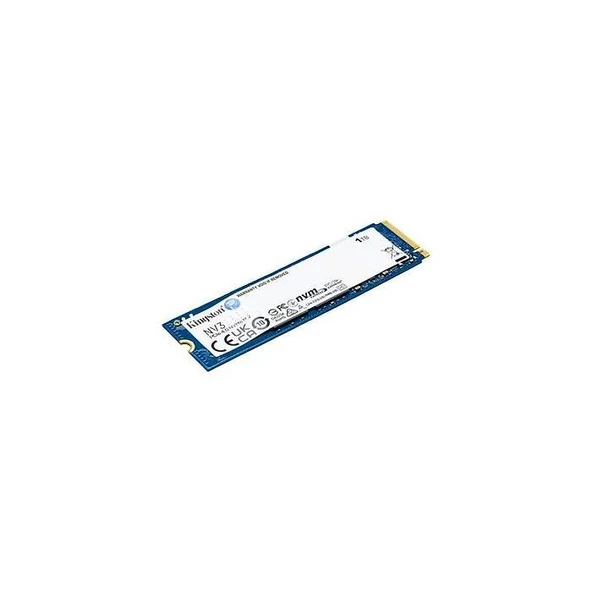1Tb Kıngston Nv3 Snv3S/1000G 6000/4000Mb/S M.2 Nvme Pcıe 4.0 ürün görseli 1