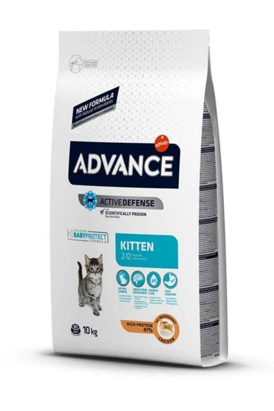 Kitten Tavuklu Ve Pirinçli Yavru Kedi Maması 10 Kg ürün görseli 1