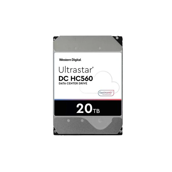 Wd Ultrastar Wuh722020Ble6L4 3.5 20Tb 512Mb 7200 Rpm 7/24 Enterprise Data Center-Güvenlik-Nas-Server Hdd (Dc Hc560) (0F38785) ürün görseli 1