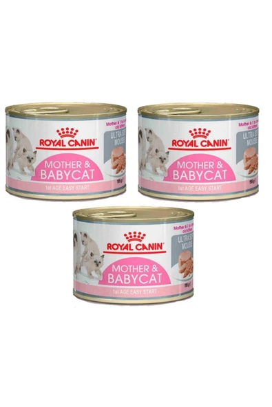 Mother&babycat Kedi Konservesi 195 Gr (3 Adet) ürün görseli 1