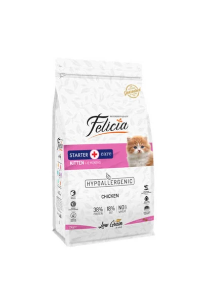 Az Tahıllı Tavuklu Hypoallergenic Yavru Kedi Maması 12kg ürün görseli 1