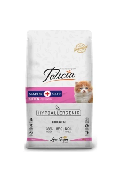 Az Tahıllı 12 kg Yavru Tavuklu Kedi Maması ürün görseli 1