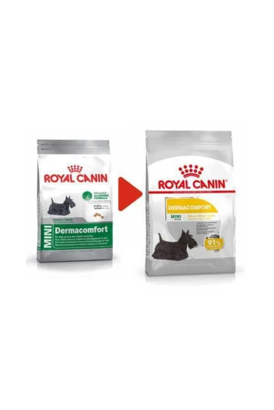 Royal Canin Mini Dermacomfort Yetişkin Köpek Maması 3 Kg ürün görseli 1