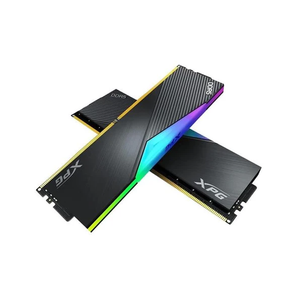 AX5U6400C3232G-DCLARBK - XPG Lancer Siyah RGB DDR5-6400Mhz CL32 64GB (2x32GB) Dual Kit (32-39-39) 1.40V ürün görseli 1