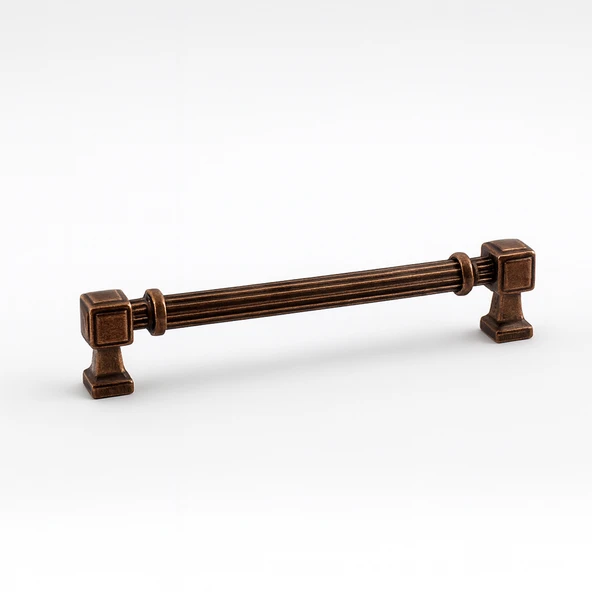 Çizgili Antik Bakır 192 mm 19.2 cm Metal Kulp Mobilya Çekmece Mutfak Dolabı Dolap Kulpları Kulb ürün görseli 1