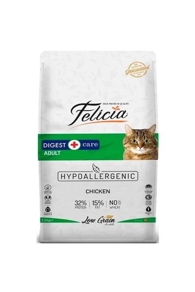 Az Tahıllı 12 Kg Tavuklu Etli Yetişkin HypoAllergenic Kedi Maması ürün görseli 1