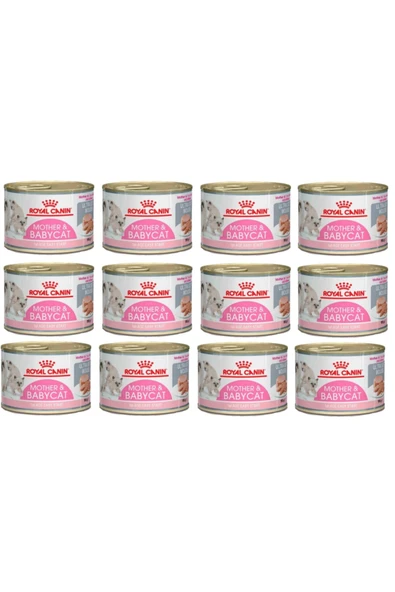 Royal Canin Hamile Anne ve Yavru Kediler Için Konserve Mama 195 Gr X 12 Adet ürün görseli 1
