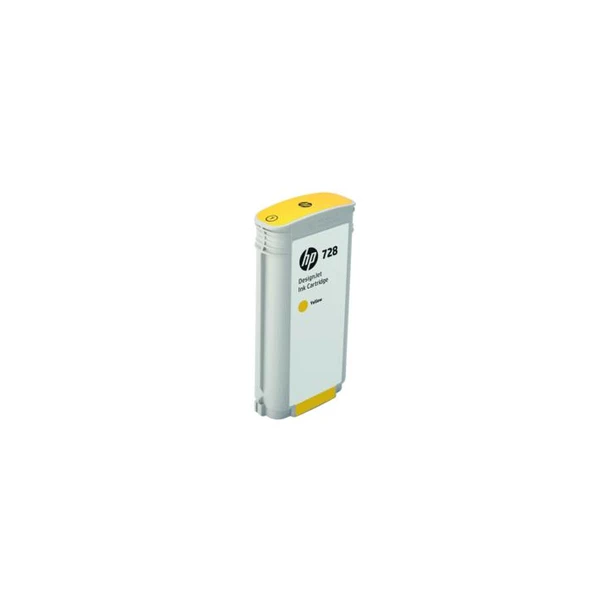 Hpf9J65A - Hp F9J65A Yellow Mürekkep Kartuş (728) 130 Ml. ürün görseli 1