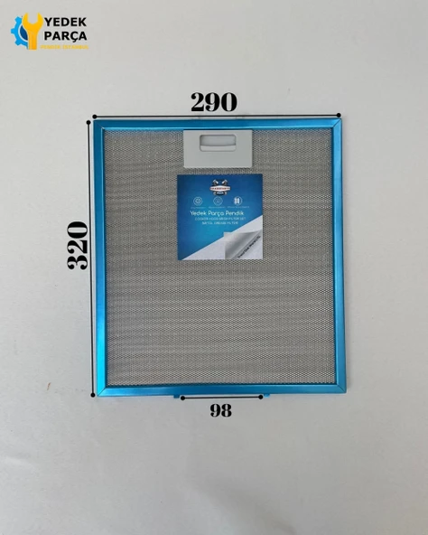 Teka: DE70 | 290x320 mm | Aspiratör & Davlumbaz Tel Yağ Filtresi | Model: 40472718 | 29x32 cm ürün görseli 1