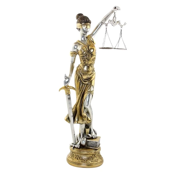Themis Adalet Terazisi Heykeli Büyük 55cm ürün görseli 1