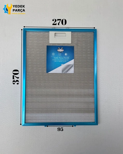 Teka: CMB60 | 270x370 mm | Aspiratör & Davlumbaz Tel Yağ Filtresi | Model: 81460065 | 27x37 cm ürün görseli 1