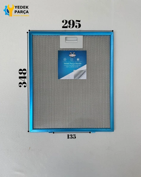 Neff: D86G45N0 | 295x350 mm | Aspiratör & Davlumbaz Tel Yağ Filtresi | Model: 00703537 | 29,5x35 cm ürün görseli 1