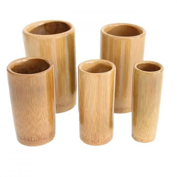 Bambu Masaj Kupası 5'li Set ürün görseli 1
