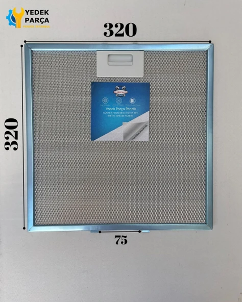 Siemens: LC66HA241T/01 | 320x320mm|Aspiratör & Davlumbaz Tel Yağ Filtresi | Model: 00771329 - 481248058144 - 50268967002|32x32cm ürün görseli 1