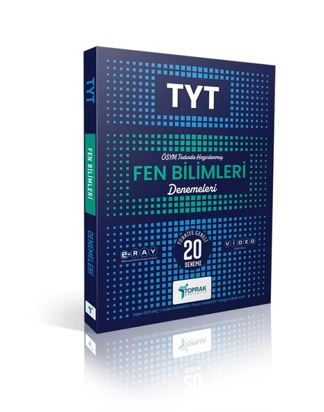 Toprak 2025 Tyt Fen Bilimleri 20 Deneme ürün görseli 1