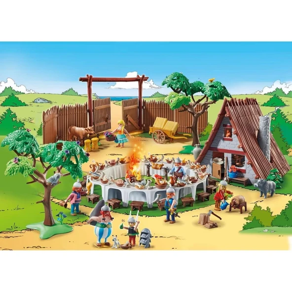 Orjinal Playmobil Asteriks Büyük Köy Festivali Oyun Seti Playmobil 70931 ürün görseli 1