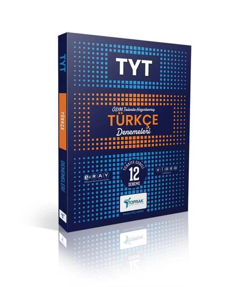 Toprak 2025 Tyt Türkçe 12 Deneme ürün görseli 1