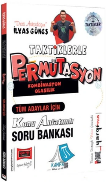 Tüm Adaylar İçin Taktiklerle Permütasyon Konu Anlatımlı Soru Bankası Yargı Yayınları ürün görseli 1