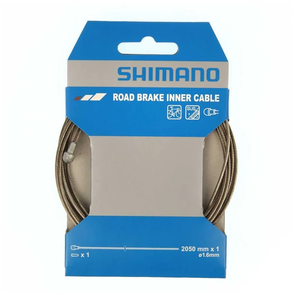 SHIMANO 1.6X2050mm YOL SUS İÇ FREN KABLOSU ürün görseli 1