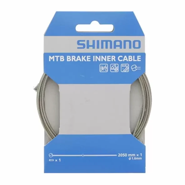 SHIMANO 1.6X2050mm MTB SUS  İÇ FREN KABLOSU ürün görseli 1