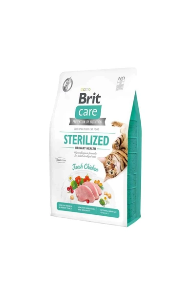 Hypo-allergenic Urinary Tahılsız Tavuklu Kısırlaştırılmış Kedi Maması 7 Kg ürün görseli 1