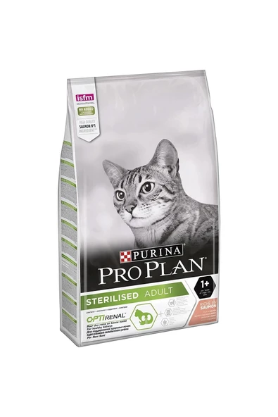 Proplan Sterilised Kısırlaştırılmış Somonlu Kedi Maması 10 Kg ürün görseli 1