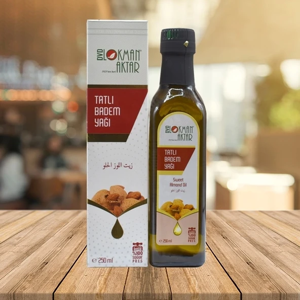 Tatlı Badem Yağı 250 ml, Lokman Aktar 2 Adet ürün görseli 1