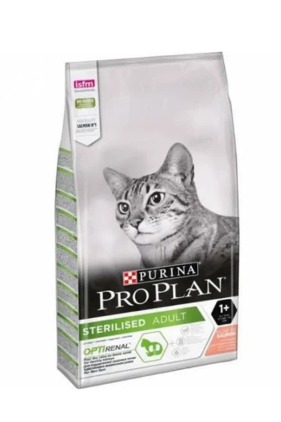 Proplan Sterilised Kısırlaştırılmış Somonlu Kedi Maması 10 Kg ürün görseli 1
