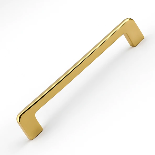 Ilıca Gold Altın Metal Kulp 160 mm - 16 cm Mobilya Çekmece Mutfak Dolabı Dolap Kulpları Kulbu Kulpu ürün görseli 1
